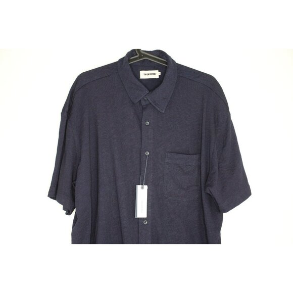 Taylor Stitch Mens 46 California In Rinsed Indigo Slub Button Up Shirt NEW M1064 - Picture 2 of 5